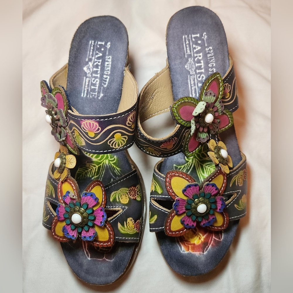 L'Artiste Spring Step Haverb Sandals Size EU 36 US 5.5-6 - Picture 2 of 7
